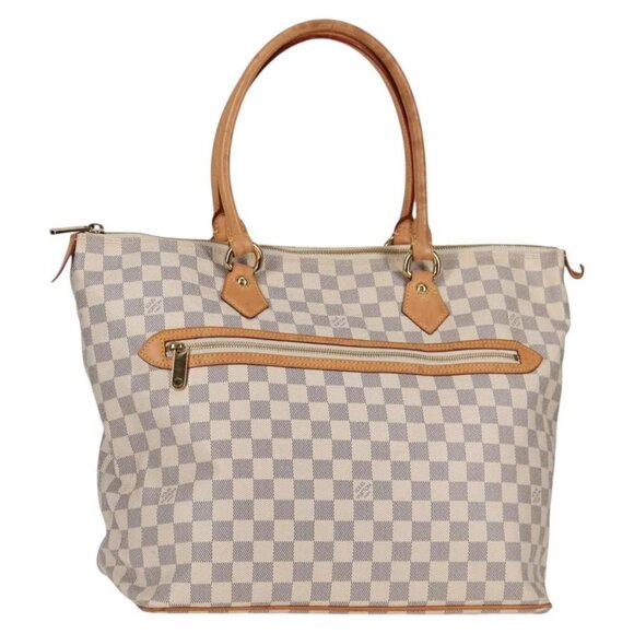 LOUIS VUITTON Damier Azur Saleya GM Tote Bag - Picture 1 of 16